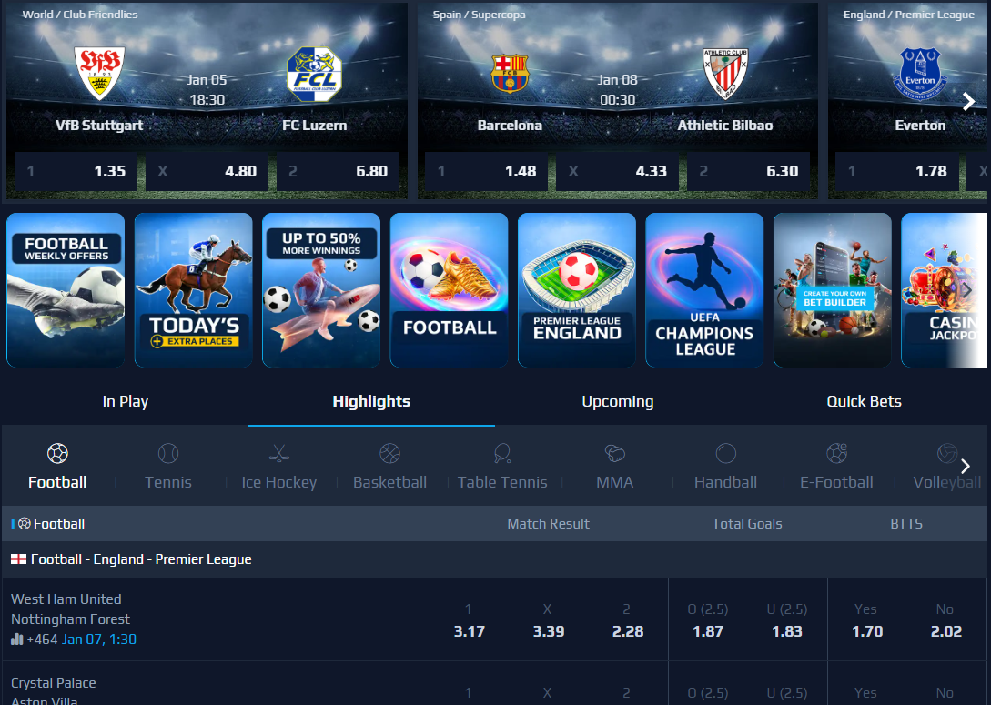 Sports Betting on Cricket & Football
